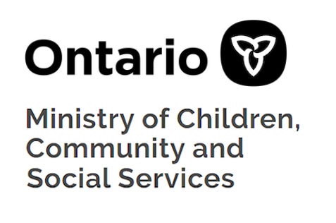 Government of Ontario - Ministry of Children, Community and Social Services Logo